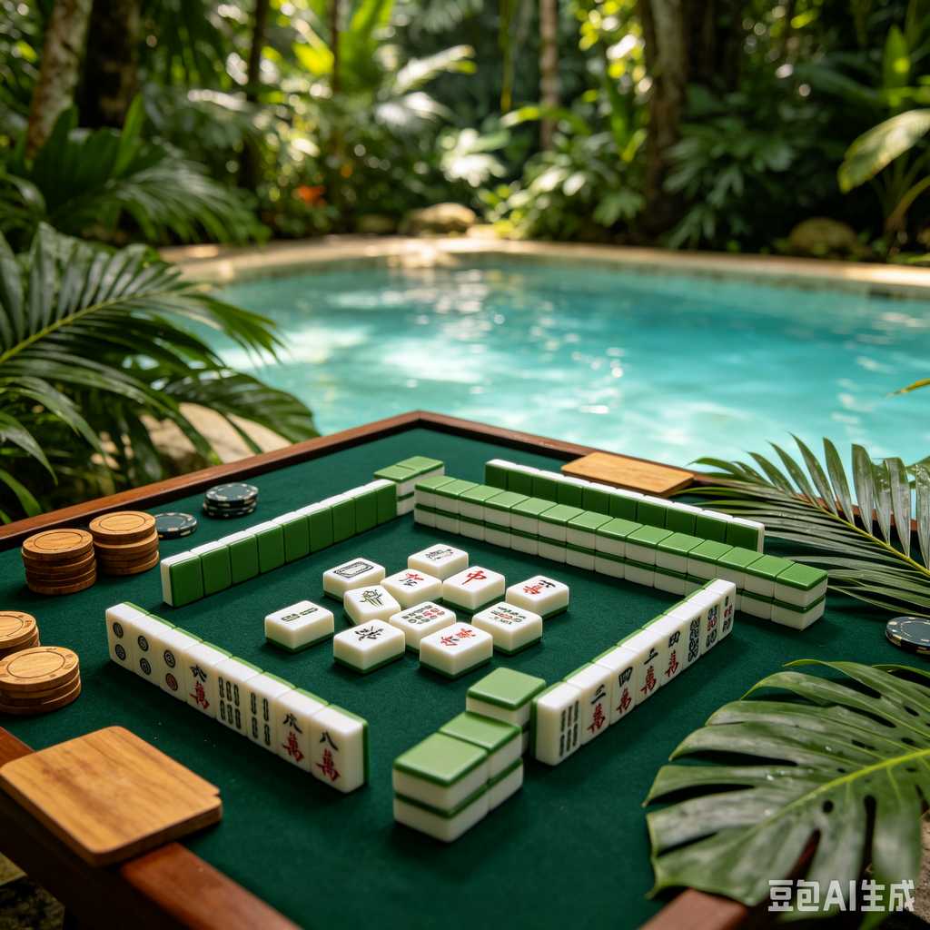 large print mahjong set
