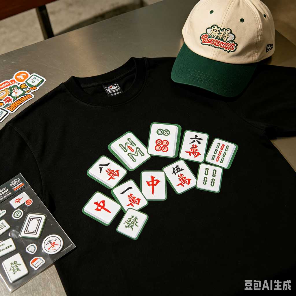 multi color mahjong set custom