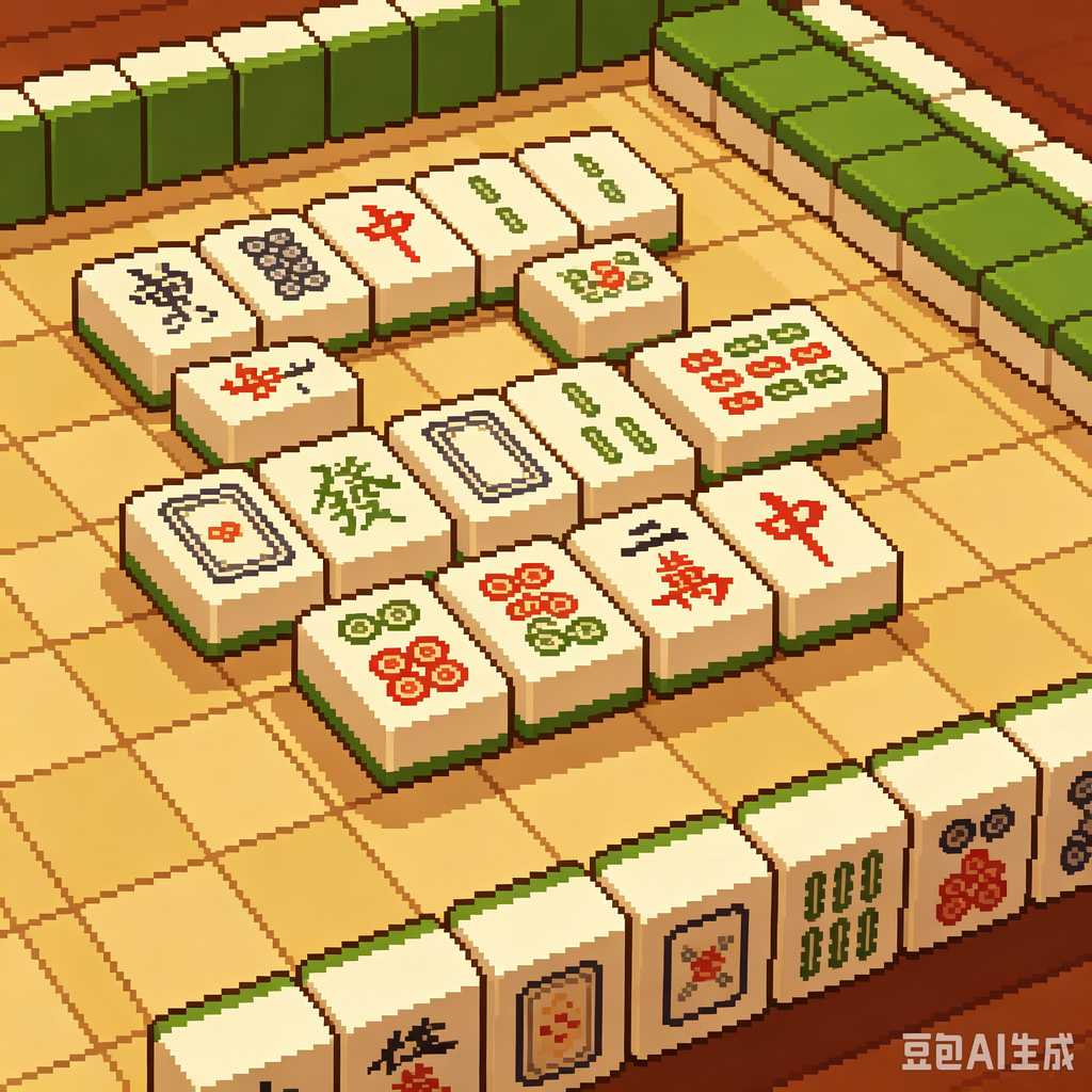 tourist souvenir mahjong set
