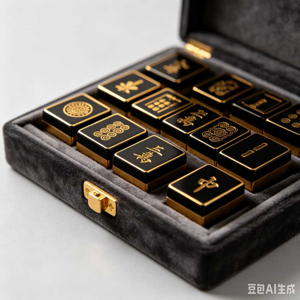 hotel room mahjong set
